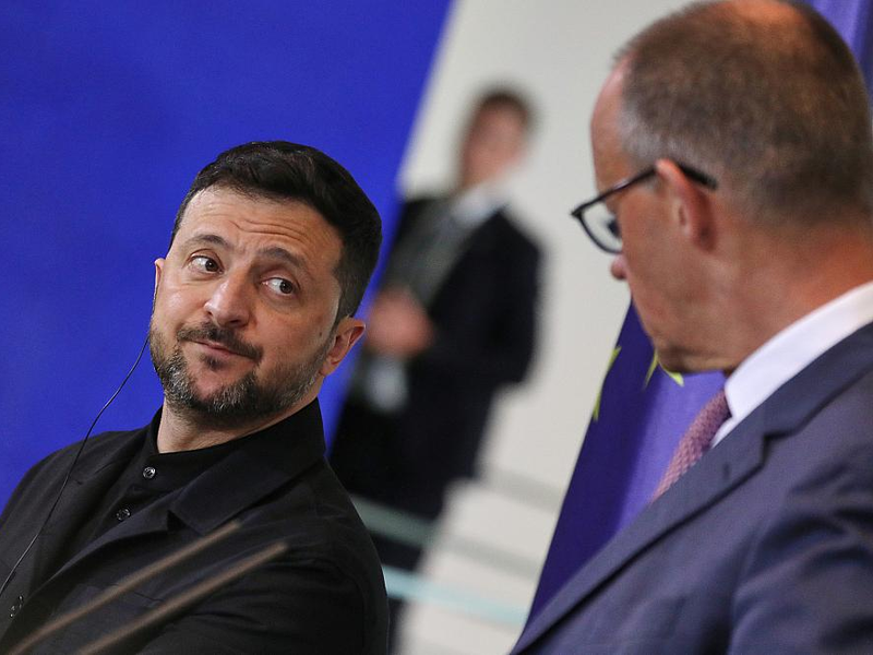 Wolodymyr Selenskyj und Friedrich Merz (Archiv) - Foto: über dts Nachrichtenagentur