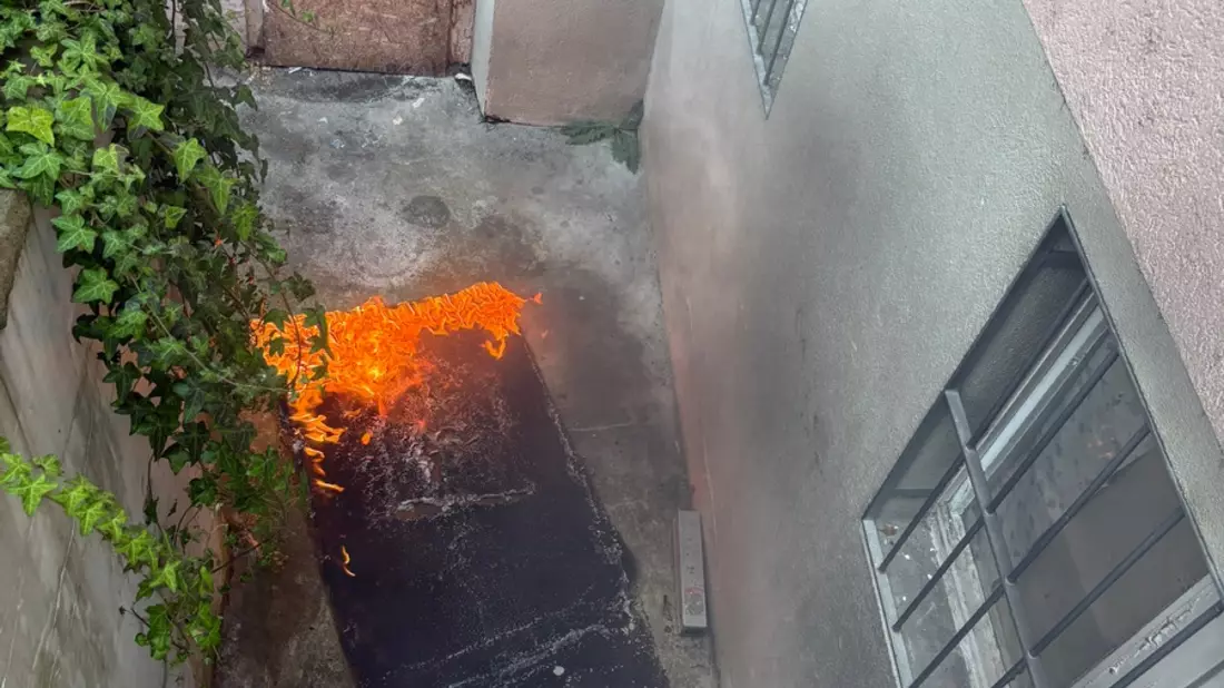 FW Konstanz: Brand in Gemeinschaftsunterkunft - Bild: presseportal.de