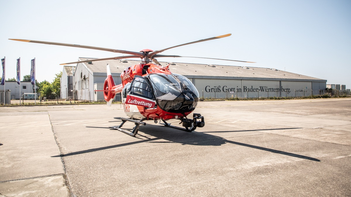 Neue Luftrettungsstation für Baden-Württemberg / DRF Luftrettung erhält Zuschlag für Christoph Ortenau in Lahr - Foto: presseportal.de