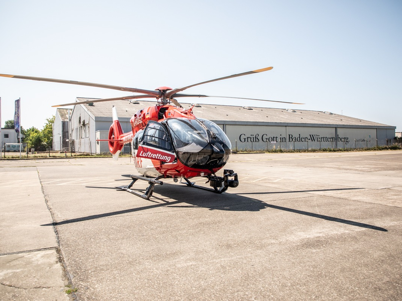 Neue Luftrettungsstation für Baden-Württemberg / DRF Luftrettung erhält Zuschlag für Christoph Ortenau in Lahr - Foto: presseportal.de