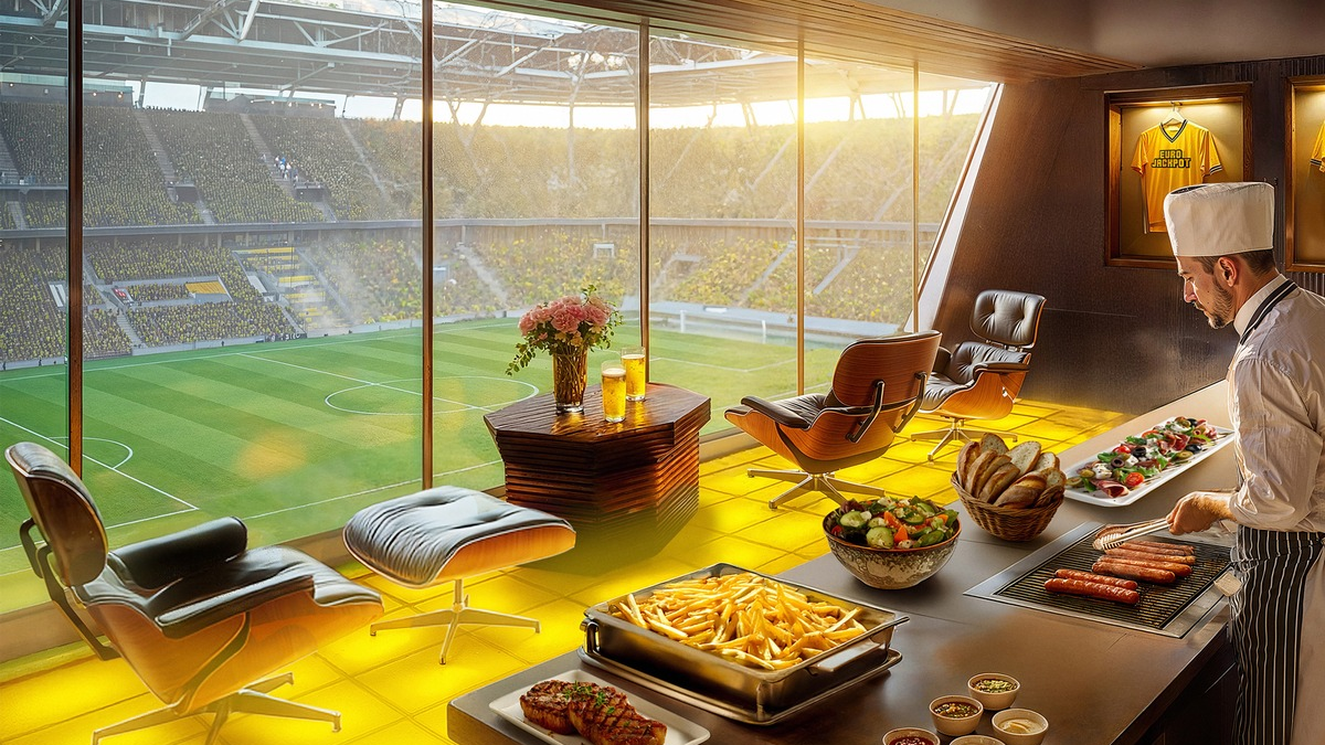 Logen-Luxus der Extraklasse / So viel Fußball-Exklusivität steckt in Eurojackpot - Foto: presseportal.de