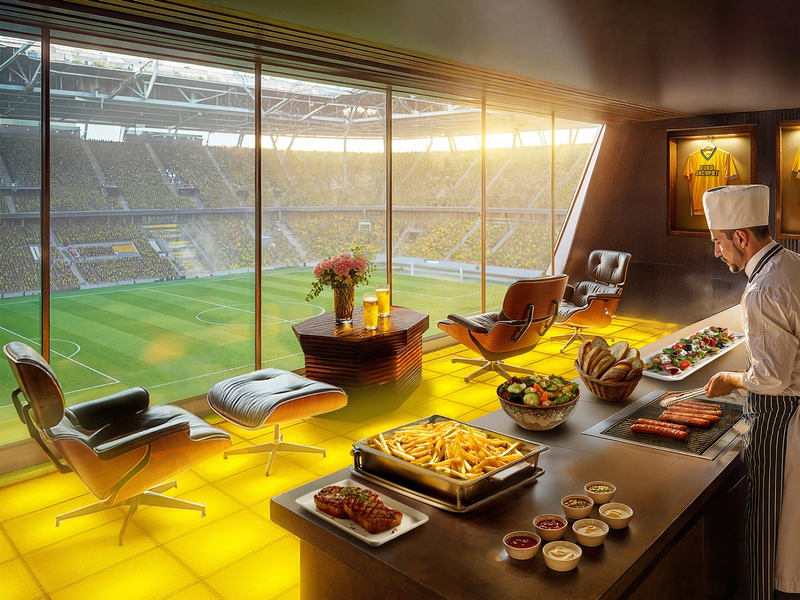 Logen-Luxus der Extraklasse / So viel Fußball-Exklusivität steckt in Eurojackpot - Foto: presseportal.de