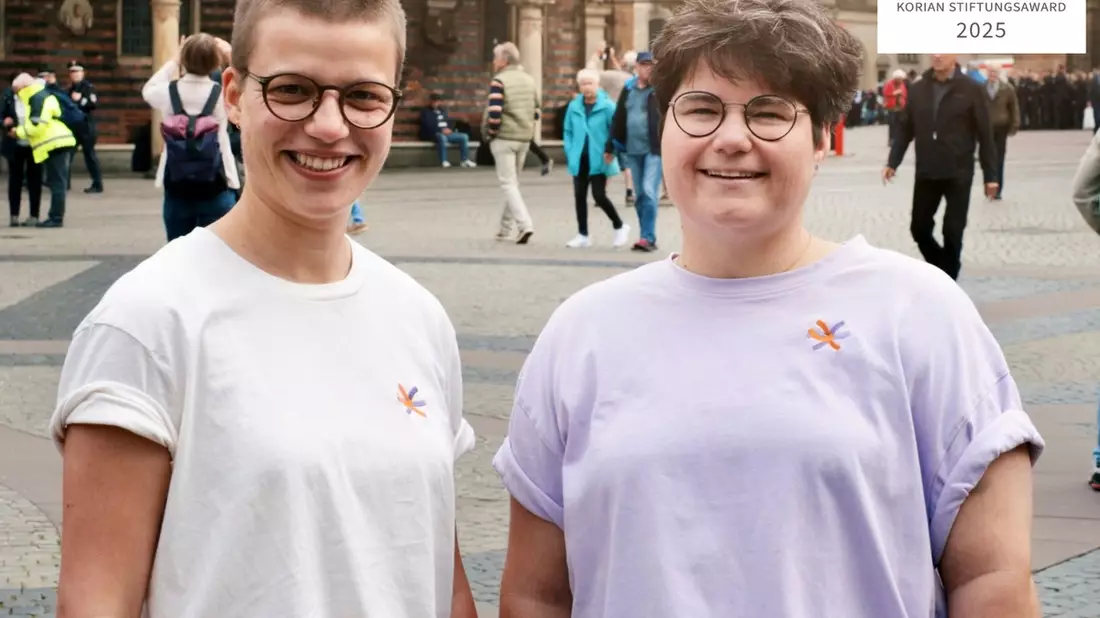 Korian Stiftungsaward 2025 geht an vielfältig. GmbH Bremen - erster ambulanter Pflegedienst mit Fokus auf Sexualität und Vielfalt - Bild: presseportal.de