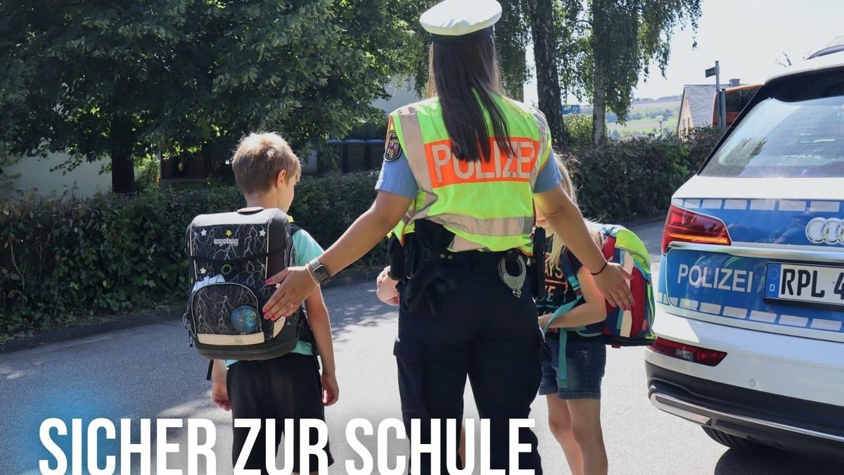POL-PPRP: Achtung Schulanfang! - Tipps Ihrer Polizei für einen sicheren Schulweg - Foto: presseportal.de