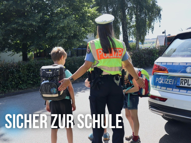 POL-PPRP: Achtung Schulanfang! - Tipps Ihrer Polizei für einen sicheren Schulweg - Foto: presseportal.de