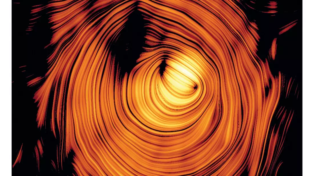 Das «Auge von Sauron» hat sich als Name sogar im Fachartikel etabliert. - Bild: Y.Y. Kovalev et al./Max-Planck-Institut für Radioastronomie/dpa