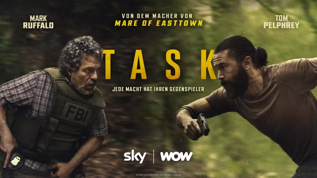Task: Drama-Serie mit Mark Ruffalo startet am 8. September auf Sky und WOW - Bild: presseportal.de