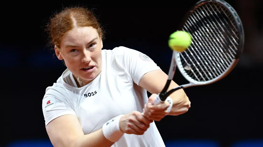 Ella Seidel darf beim Masters in Cincinnati weiter jubeln - Bild: Bernd Weißbrod/dpa