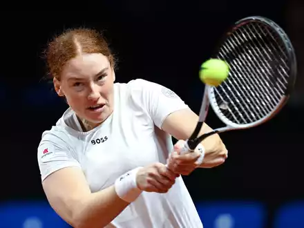Ella Seidel darf beim Masters in Cincinnati weiter jubeln - Foto: Bernd Weißbrod/dpa