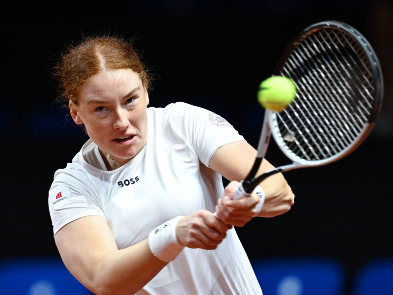 Ella Seidel darf beim Masters in Cincinnati weiter jubeln - Foto: Bernd Weißbrod/dpa