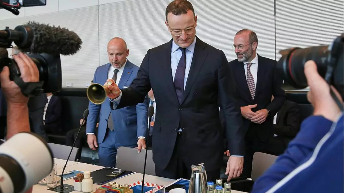 Alexander Hoffmann, Jens Spahn, Manfred Weber (Archiv) - Bild: über dts Nachrichtenagentur