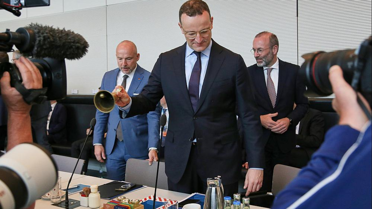 Alexander Hoffmann, Jens Spahn, Manfred Weber (Archiv) - Foto: über dts Nachrichtenagentur