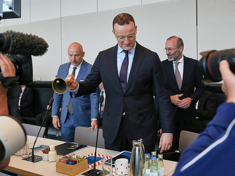 Alexander Hoffmann, Jens Spahn, Manfred Weber (Archiv) - Foto: über dts Nachrichtenagentur