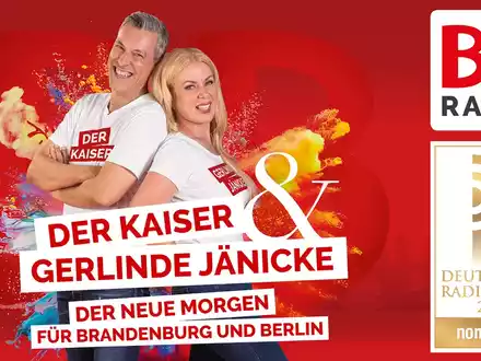 BB RADIO Morgenshow Der Kaiser & Gerlinde Jänicke für Deutschen Radiopreis 2025 nominiert - Foto: presseportal.de