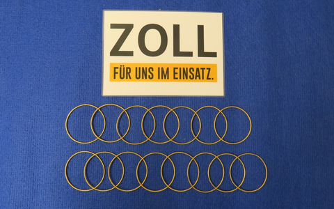 HZA-N: Nürnberger Zoll: Glänzender Goldschmuck trübt Urlaubsstimmung - Foto: presseportal.de