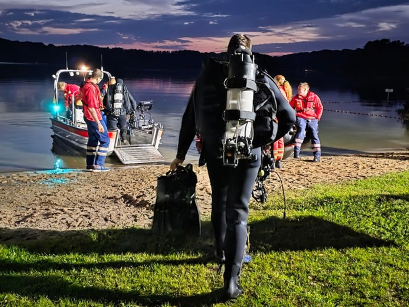 FW-SE: Vermisste Person im Mözener See - Foto: presseportal.de