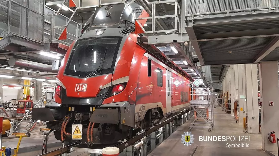 Bundespolizeidirektion München: Arbeitsunfall in Pasing 52-jähriger DB-Mitarbeiter leicht verletzt - Bild: presseportal.de
