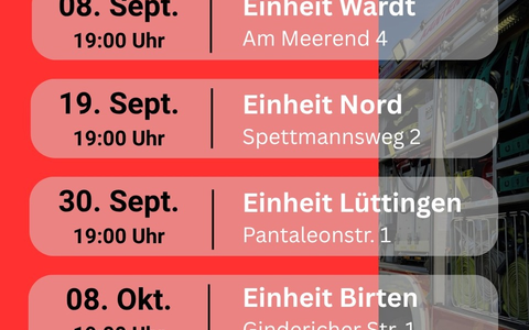 FW Xanten: Feuerwehr Xanten lädt zu offenen Dienstabenden ein - Foto: presseportal.de