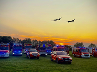 FW Weinheim: Sammelfieber in Uniform Die Weinheimer Feuerwehr wird zum Stickeralbum - Foto: presseportal.de