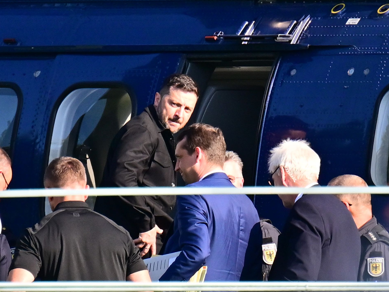 Die europäischen Verbündeten demonstrieren Solidarität mit der Ukraine und ihrem Staatschef Selenskyj. (Archivbild) - Foto: Sebastian Gollnow/dpa