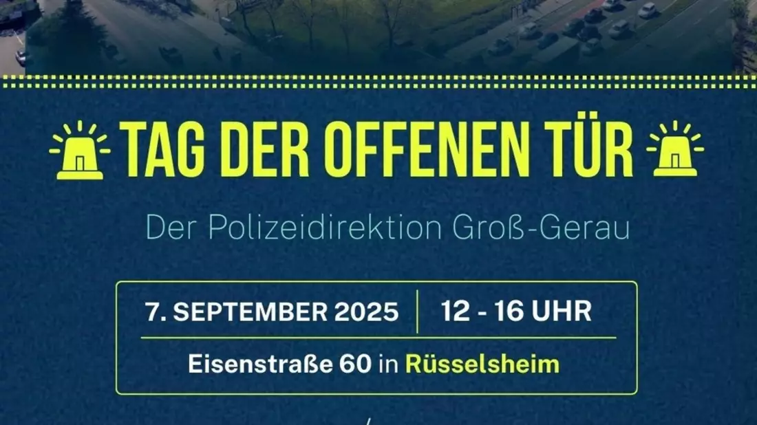 POL-DA: Rüsselsheim: Tag der offenen Tür bei der Polizei am 7. September - Bild: presseportal.de