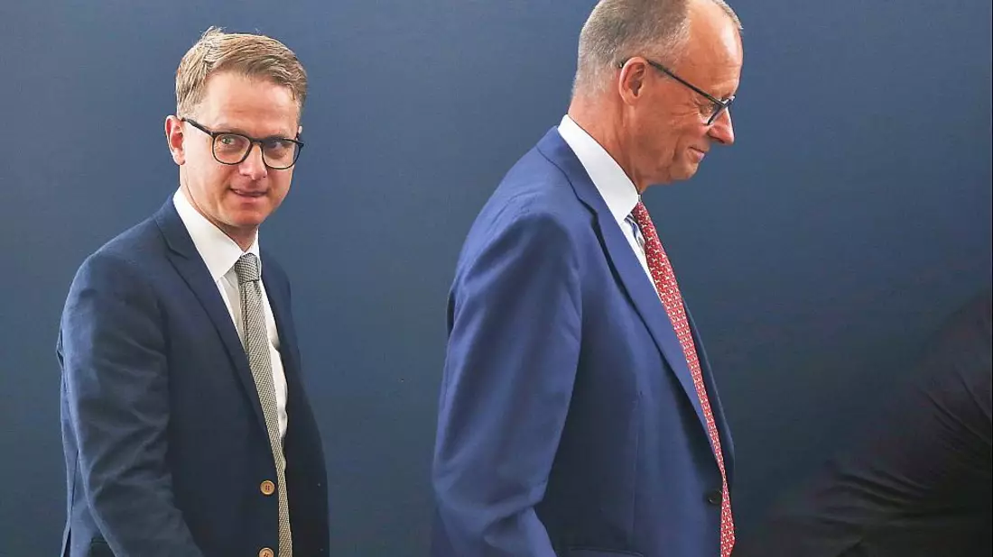 Carsten Linnemann und Friedrich Merz (Archiv) - Bild: über dts Nachrichtenagentur