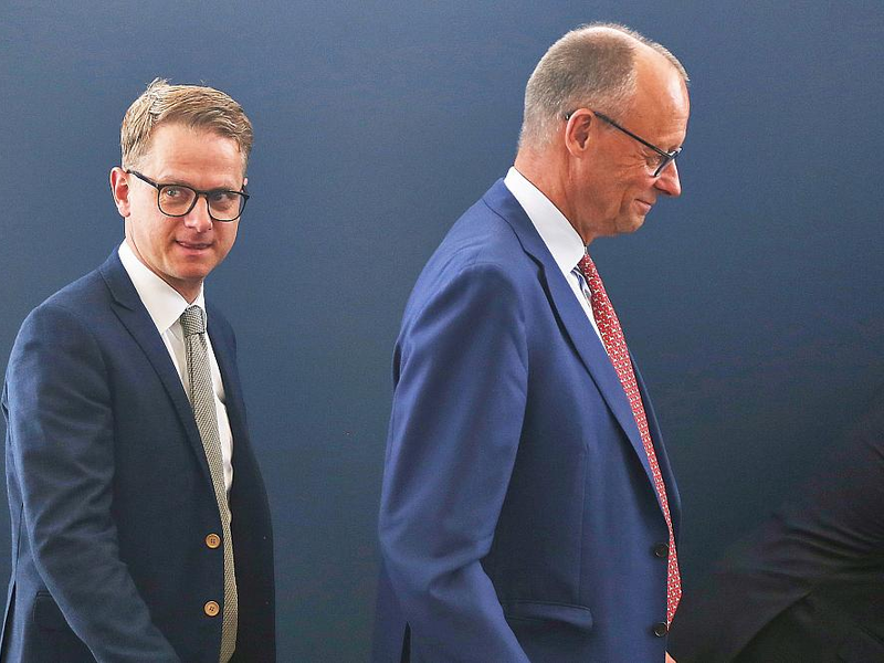 Carsten Linnemann und Friedrich Merz (Archiv) - Foto: über dts Nachrichtenagentur