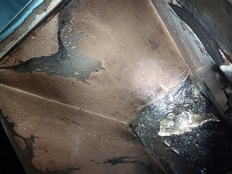 BPOL-FL: Brennender Mülleimer im Bahnhof verursacht Einsatz der Feuerwehr - Foto: presseportal.de