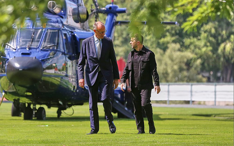 Friedrich Merz und Wolodymyr Selenskyj am 13.08.2025 - Foto: über dts Nachrichtenagentur Friedrich Merz und Wolodymyr Selenskyj am 13.08.2025 - Foto: über dts Nachrichtenagentur