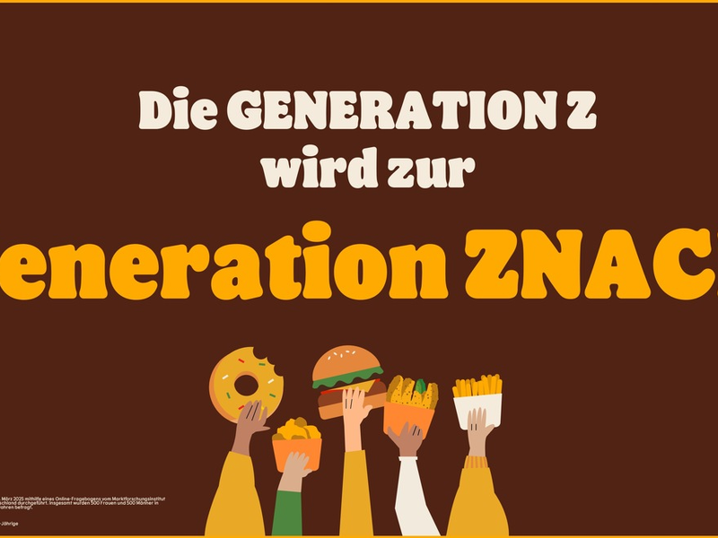 Esskultur im Wandel: Die Generation Z wird zur Gen Znack/ Aktuelle Umfrage von Burger King® Deutschland zeigt, wie junge Deutsche das Snacken neu definieren - Foto: presseportal.de