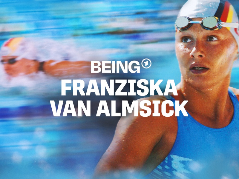 Dreiteilige Dokuserie Being Franziska van Almsick ab 4. September in der ARD Mediathek - Foto: presseportal.de