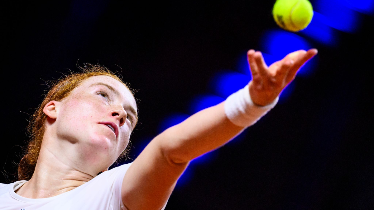 Ella Seidel ist beim Masters-Turnier in Cincinnati im Achtelfinale ausgeschieden. - Foto: Tom Weller/dpa