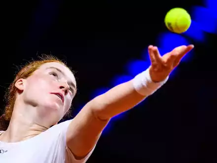 Ella Seidel ist beim Masters-Turnier in Cincinnati im Achtelfinale ausgeschieden. - Foto: Tom Weller/dpa