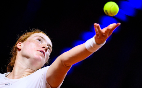 Ella Seidel ist beim Masters-Turnier in Cincinnati im Achtelfinale ausgeschieden. - Foto: Tom Weller/dpa Ella Seidel ist beim Masters-Turnier in Cincinnati im Achtelfinale ausgeschieden. - Foto: Tom Weller/dpa