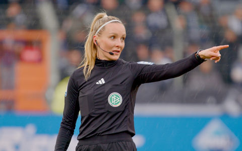 Schiedsrichterin Fabienne Michel spricht erstmals über sexistische Anfeindungen - Foto: presseportal.de