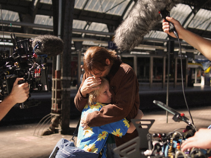 Im Dreh: Der beste Vater der Welt von Sven Gielnik - Foto: presseportal.de