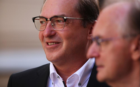 Alexander Dobrindt und Reiner Haseloff am 14.08.2025 - Foto: über dts Nachrichtenagentur
