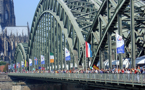 Vor 20 Jahren: Weltjugendtag in Köln - Foto: presseportal.de