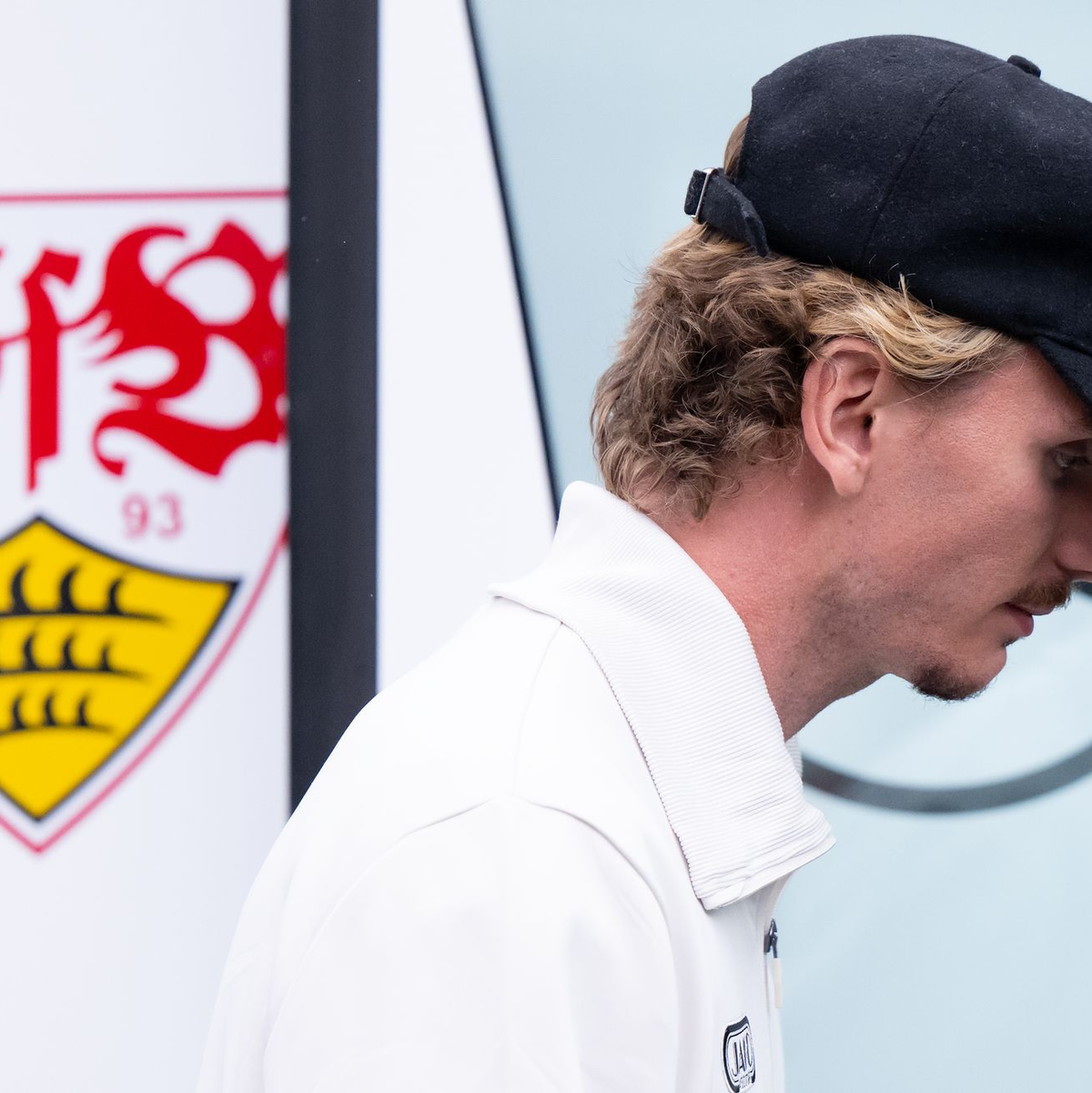 Nick Woltemade würde dem VfB Stuttgart am liebsten schon jetzt den Rücken kehren. - Foto: Sven Hoppe/dpa