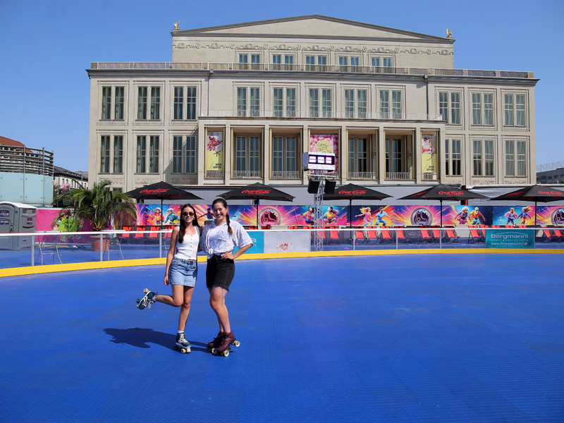 Sommer-Rollschuhspaß in Leipzig - Foto: Andreas Schmidt über pressetext.de