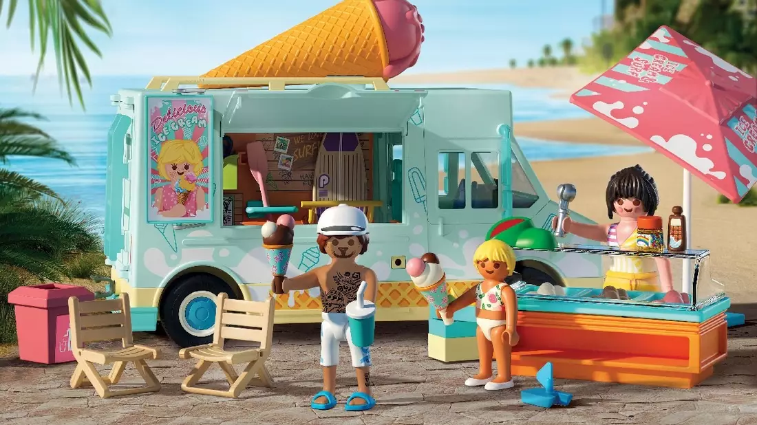 Sommerglück zum Anbeißen: PLAYMOBIL Ice Cream Truck Tour begeistert in St. Peter-Ording und geht in die Verlängerung - Bild: presseportal.de