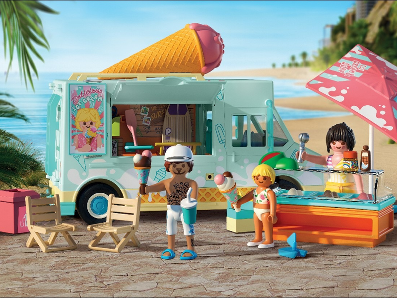 Sommerglück zum Anbeißen: PLAYMOBIL Ice Cream Truck Tour begeistert in St. Peter-Ording und geht in die Verlängerung - Foto: presseportal.de