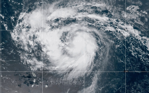 Die Hurrikansaison erstreckt sich im Atlantik von Juni und bis November. - Foto: Uncredited/NOAA/AP/dpa Die Hurrikansaison erstreckt sich im Atlantik von Juni und bis November. - Foto: Uncredited/NOAA/AP/dpa