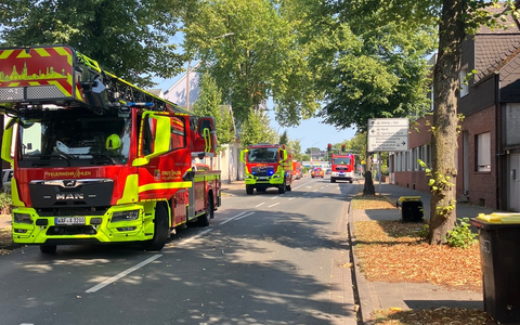 FW-WAF: Gasaustritt bei Bauarbeiten - Foto: presseportal.de FW-WAF: Gasaustritt bei Bauarbeiten - Foto: presseportal.de
