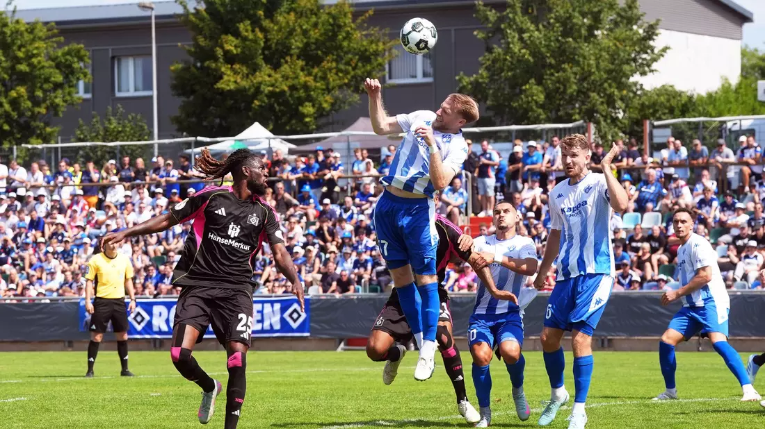 Bewahrte den HSV vor einer Blamage: Guilherme Ramos - Bild: Thomas Frey/dpa