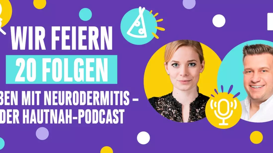 20 Folgen voller Infos und Tipps: Leben mit Neurodermitis - Der Hautnah-Podcast feiert Jubiläum - Bild: presseportal.de