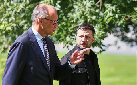 Friedrich Merz und Wolodymyr Selenskyj am 13.08.2025 - Foto: über dts Nachrichtenagentur