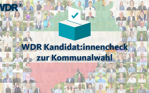 Jetzt Online: WDR-Kandidat:innencheck zur Kommunalwahl 2025 - Foto: presseportal.de