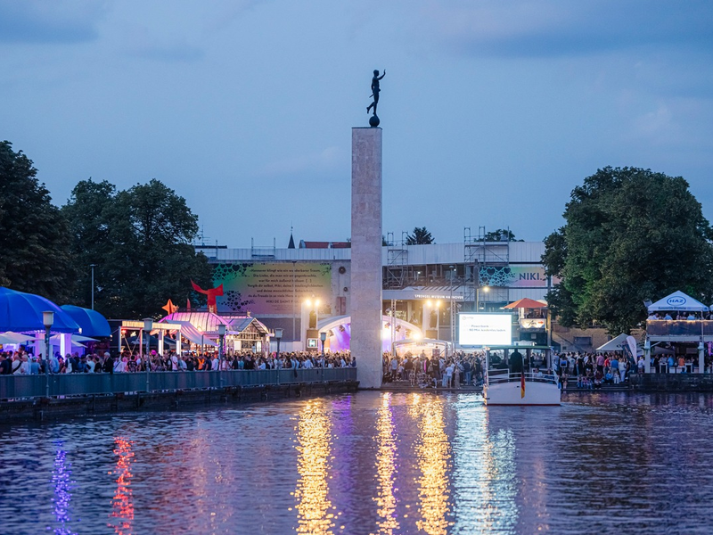 Starker Endspurt: rund 2,1 Millionen Gäste beim 38. Maschseefest, trotz verregnetem Start! - Foto: presseportal.de