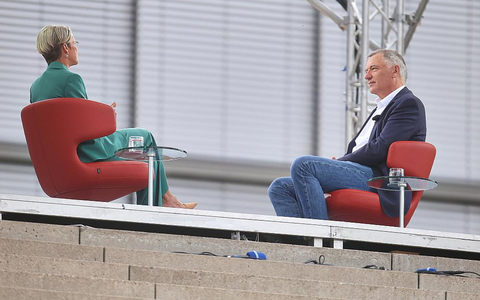 ARD-Sommerinterview mit Jan van Aken am 17.08.2025 - Foto: über dts Nachrichtenagentur